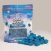 Goso Gummies SWEET Viral Blue Razz Gusher Bombs 6oz