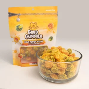Goso Gummies Sour Mango Viral Gusher Bombs - 6 Ounces