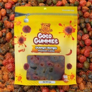 Goso Gummies Spicy Chamoy Viral Gusher Bombs - 6 Ounce Bag